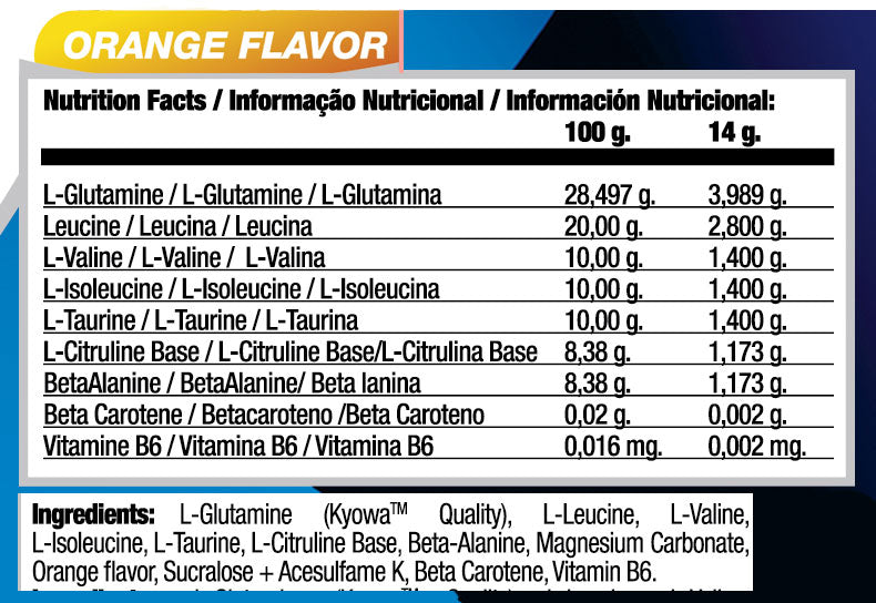 QUAMTRAX BCAA 4ADVANCED FORMULA, 325GM