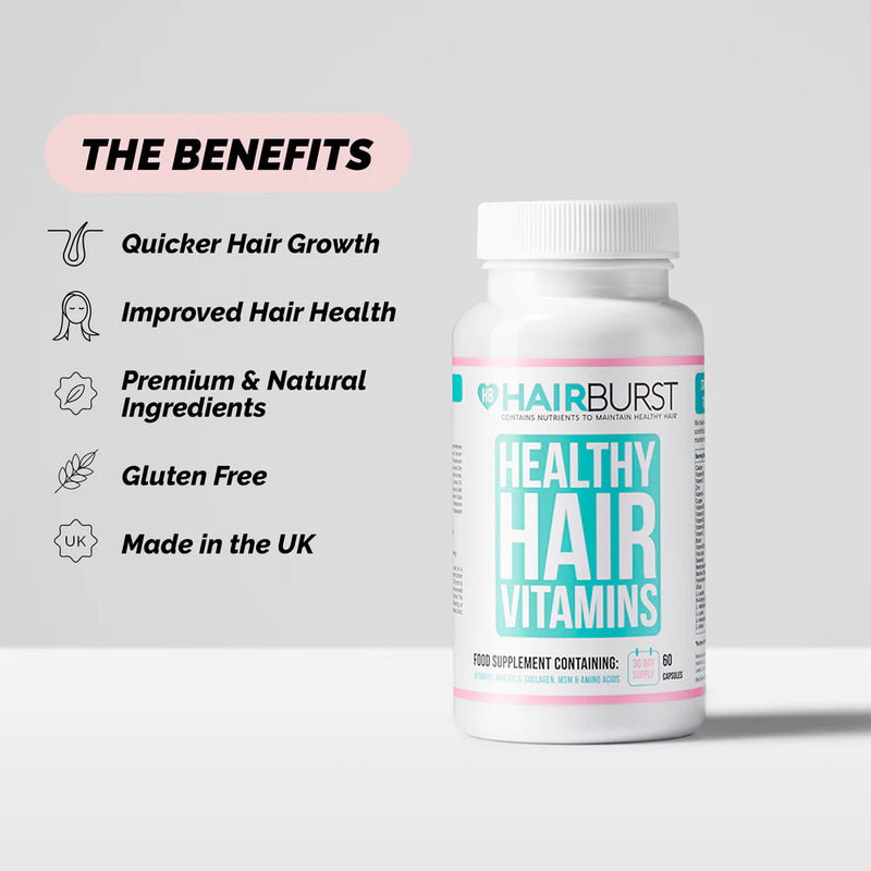 HAIRBURST HEALTHY HAIR VITAMINS, 60 CAPS