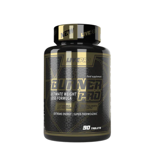 LIVEPRO BURNER PRO Ultimate weight loss formula, 90 caps