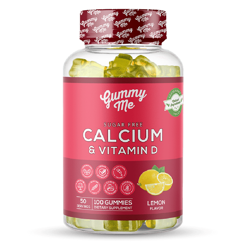 GUMMYME CAL & VIT D SUGARFREE 100GUMMIES