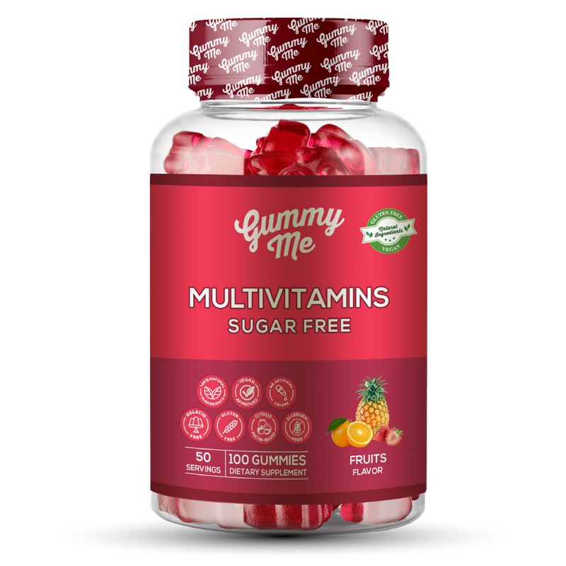 GUMMYME MULTIVTAMIN SUGARFREE 100GUMMIES