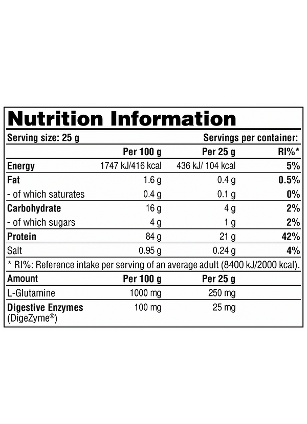 GALVANIZE ISOLATE, 80 SERVINGS