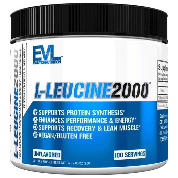 EVL L-LEUCINE 2000, 100 SERVINGS