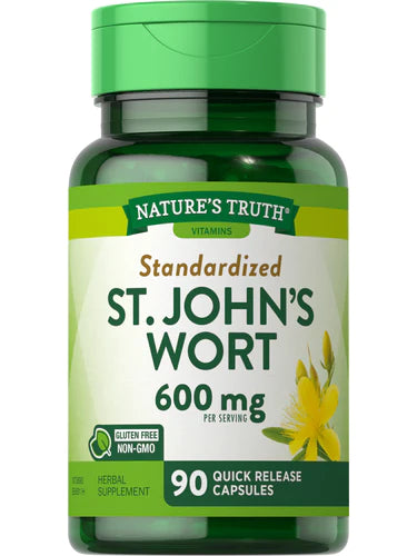 NATURE'S TRUTH  ST. JOHN'S WORT 600mg, 90 caps