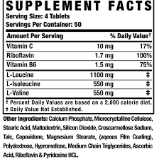 RONNIE COLEMAN BCAA XS 200 TABS