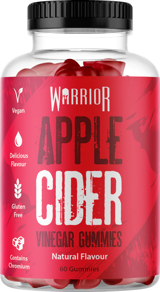 WARRIOR apple cider vinegar 60 gummy