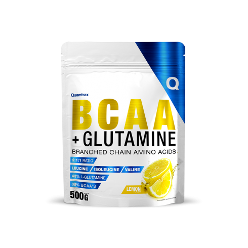 QUAMTRAX BCAA+GLUTAMINE 500G