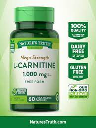 NATURE'S TRUTH L-CARNITINE 1000mg 60 caps