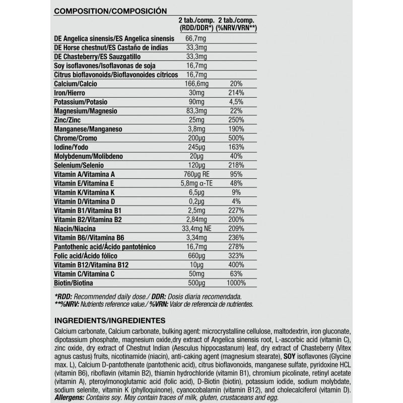 QUAMTRAX MEGA VITAMINS FOR WOMEN, 60 CAPS