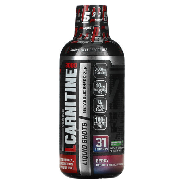 PS VANISH L-CARNITINE LIQUID 3000, 31 Servings